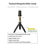 NNEOBA Tactical Outdoor Camping Mosquito Killer Lamp LED Flashlight Black