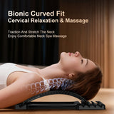 Lumbar Relief Device Multi-Functional Tool for Lower Back Exercises, Stretching Corrector, Neck Shoulder Support Back Stretcher