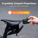NNEOBA Pro Mini Electric Bike Pump Cordless Tire Inflator with Digital Screen Black