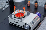 NNEOBA Infrared Camping Stove –Gas Burner with Carry Box White
