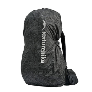 NNEOBA Reflective Backpack Rain Cover Black