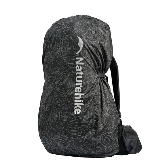 NNEOBA Reflective Backpack Rain Cover Black