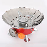 NNEOBA Portable Windproof Camping Stove Red