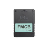 64MB Free McBoot Memory Card for PlayStation 2 with OPL Software