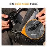 NNEOBA 10L Hardshell Camera Sling Bag Grey