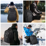 NNEOBA Outdoor Travel And Camera Backpack  Waterproof Bag Black
