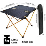 NNEOBA Light Folding Table for Camping and Outdoor Activities