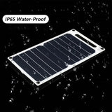 NNEOBA Solar Panel With USB Waterproof
