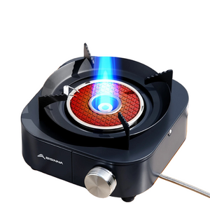 NNEOBA 4000W High-Power Infrared Gas Stove Dark Blue