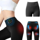 NNEOBA EMS Muscle Stimulator High Waist Yoga Shorts – 8 Modes, 19 Intensity Levels XL