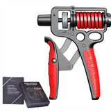 NNEOBA Adjustable Hand Grip Strengthener – 5–165KG Forearm Trainer with Steel Spring