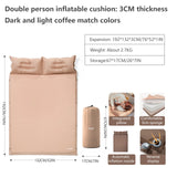NNEOBA Self-Inflating Camping Sleeping Pad Air Mat Khaki