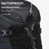 NNEOBA Waterproof Oxford Sling Crossbody Chest And Shoulder Bag Black