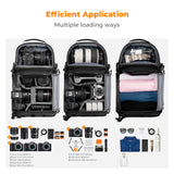 10L Hardshell Camera Sling Bag – Waterproof Crossbody Backpack for DSLR & Mirrorless Cameras