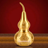NNEOBA Feng Shui Copper Gourd Sculpture: Prosperity in Style