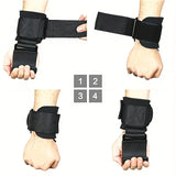 NNEOBA 2PCS Wrist Hook Straps for Weightlifting & Pull-Ups
