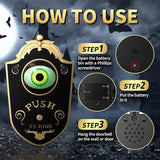Halloween LED Hanging Eyeball Doorbell Decoration