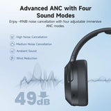 NNEOBA W820NB Plus (2025) ANC Wireless Headphones – Hi-Res Bluetooth Over-Ear Headset