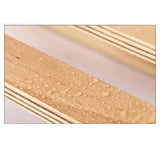 NNEOBA Winter Ski Sports Folding Portable Wooden Children's Sled & Adult Sledge