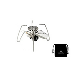 NNEOBA Spider Portable Folding Outdoor Burner Stainless Steel Silver