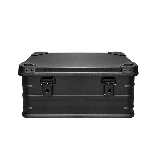 NNEOBA 30L Aluminum Alloy Travel Storage Box Storage Case Black