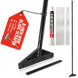 Long Handle Razor Scraper with 8-Inch Wide Blade – Glass, Wall, Floor & Paint Removal Tool