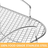 NNEOBA Outdoor Air Fryer Rack Grilling Rack