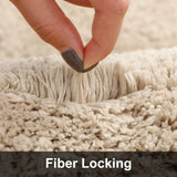 NNEOBA Luxuriously Soft, Absorbent, Non-Slip Rug for a Stylish Bathroom Retreat