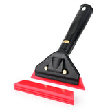 180° Rotating Car Glass Squeegee with Rubber Blade – Scratch-Free Window, Mirror & Shower Cleaning Tool