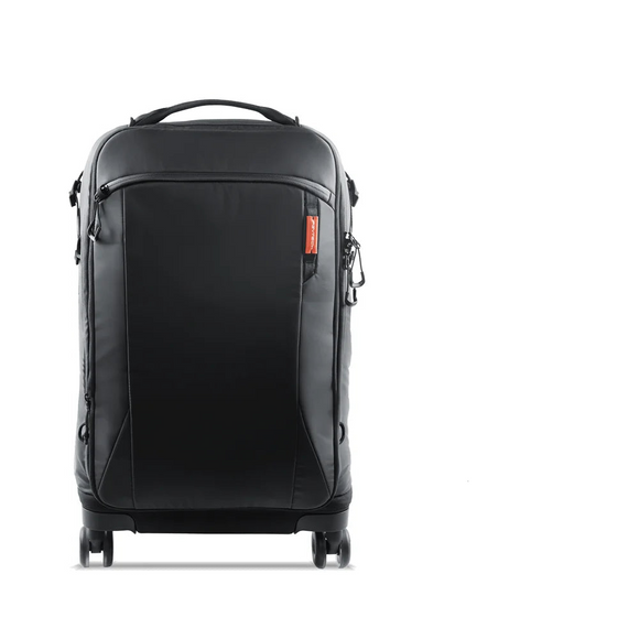 NNEOBA 2-in-1 Outdoor Trolley Case Backpack Expandable Black