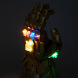 NNEOBA Led Compatible Bricks Thanos Right Hand
