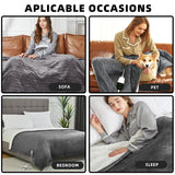 NNEOBA Soft Heated Electric Blanket with 6 Heating Levels & 4-Hour Auto-Off
