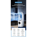 NNEOBA Portable USB Air Cooler – Leafless Cooling Fan with Humidifier