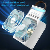 NNEOBA Three-in-One Portable Air Cooler Fan
