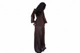 Women's Draped Long Sleeve Dress