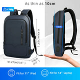 NNEOBA Slim Waterproof Laptop Backpack 15.6