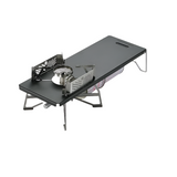 NNEOBA Portable Folding Camp Stove Rack Iron Black