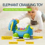 NNEOBA Baby Crawling Toys Musical Elephant
