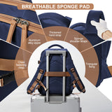 NNEOBA Waterproof Travel Laptop Backpack Blue
