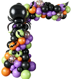 125-Piece Halloween Balloon Garland Arch Kit
