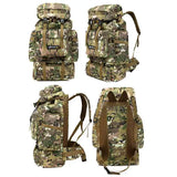 NNEOBA Outdoor Backpack Oxford MOLLE Rucksack Camouflage