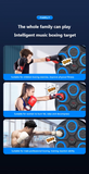 NNETM Smart Music Boxing Machine - W/ Bluetooth Connectivity and Gloves