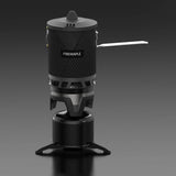 NNEOBA All-in-One Camping Stove with Piezo Ignition Black