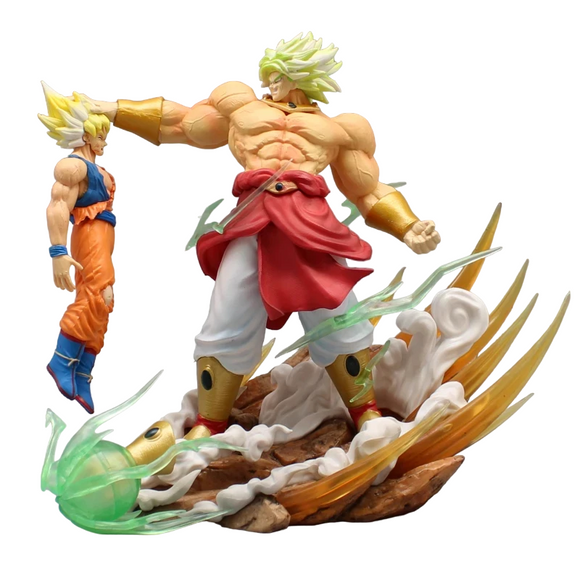 NNEOBA 20cm Broli Vs Goku Figure Dragon Ball