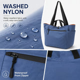 Reversible Foldable Travel Tote Bag