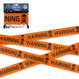 Halloween Skull Warning Tape Decoration