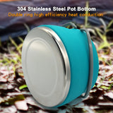 NNEOBA Silicone Folding Kettle Portable Boiling Water Po