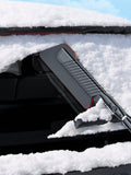 2-in-1 Retractable Car Snow Brush & Ice Scraper – Aluminum Double-Head Winter Cleaning Tool