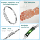 NNEOBA No-Screen Smart Watch Silver