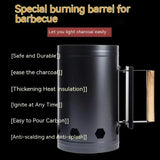 NNEOBA Barbecue Tools With Handle Ignition Anti Slip Outdoor Camping